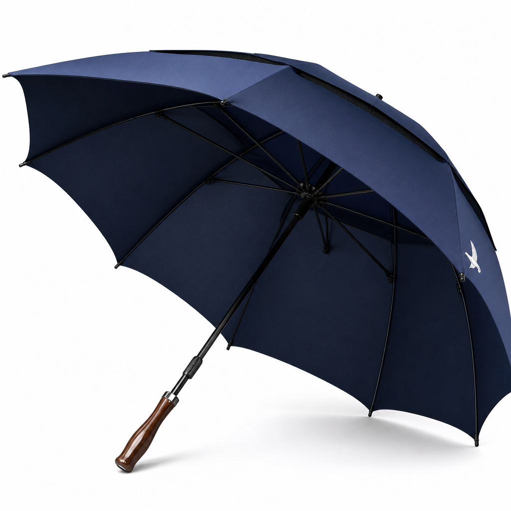 Custom 30 inch Oversized Golf Umbrella with Embroidered Logo